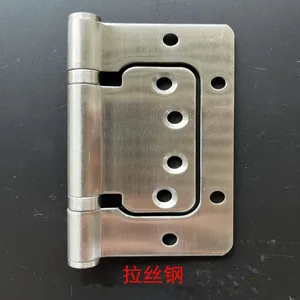 Korean Style Stainless Steel Flush / Non-Mortise Hinge thumbnail-3