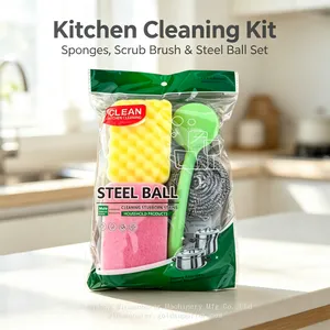 High Density Spiral Steel Cleaning Ball Strong Decontamination thumbnail-4