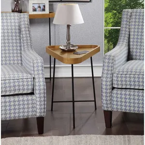 Modern Triangle End Table for Hotel Room thumbnail-3
