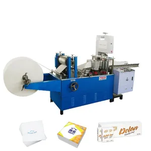 2 Color Napkin Paper Making Machine Folding Type for Napkin Production thumbnail-2