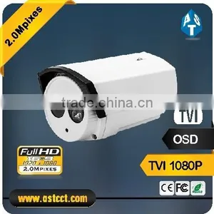 2.0MP Full HD Tvi Camera 1080P Sony CMOS Sensor Fixed Lens TVI Color IR Bullet CCTV Camera thumbnail-1