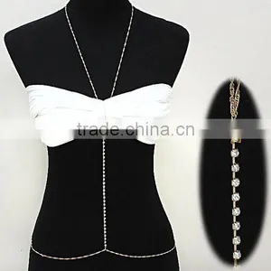 Sexy Body Chain Beach Jewelry Crystal Chain Body Chain thumbnail-1