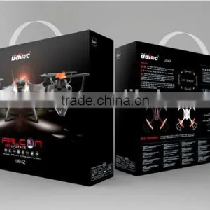 2015 Fully-Assembled Airframe 6 AXIS GYRO RC Quadcopter U842 With HD Camera and LED Navigation Lights Hot Selling Drone thumbnail-3