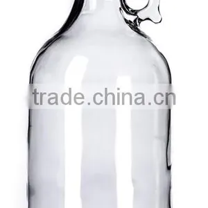 64oz Clear Glass Jug thumbnail-1