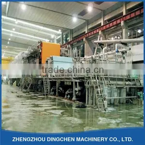 2400mm Fourdrinier Type 30tpd Cultural Writing Paper Making Machine Price thumbnail-4