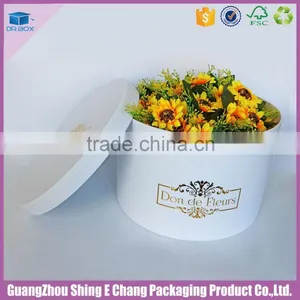 Luxury White Roses Holder Make of Paper Cardboard thumbnail-4