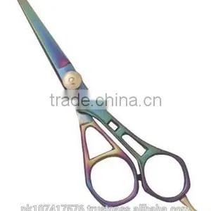 Hairdressing Shears Plasama Coated Long Offset thumbnail-1