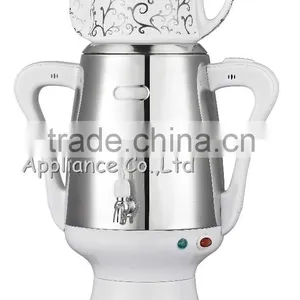 NK-S952 New Kettle Russia Samovar Stainless Steel BODY. thumbnail-1