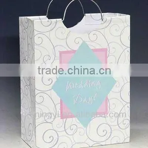 White Kraft Packaging Paper Bags thumbnail-1