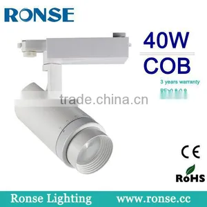 Ronse New Beam Angle Anjustable 20~60 40W COB Led Spot Track Light thumbnail-1