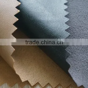 100% Polyester pu Suede Leather for Leather Garments thumbnail-1