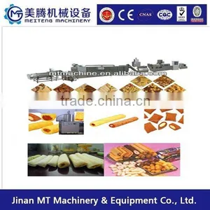Sweet Instant Melt Corn Puff Snacks Manufacturing Plant 500-800kg/h thumbnail-1