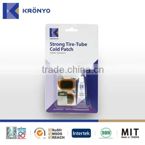 KRONYO Tyre Puncture Repair Kit Vulcanizing Rubber Patch Bicycle thumbnail-1