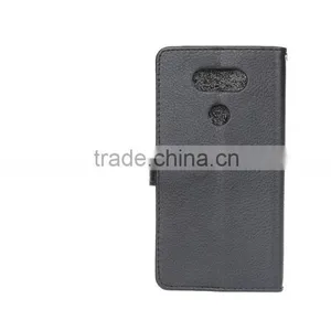 MMT Litchi Grain Wallet Leather Flip Case for LG G5 Photo Frame Holder Leather Case With Card Slot for LG G5 thumbnail-2