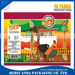 10kg 25kg Pet Food Packaging Bag/ Colored Pet Food Plastic Packaging Film Roll thumbnail-3