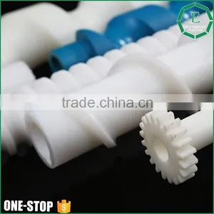 OEM High Precision Cnc Machined Conveying Large Engineering Tivar1000 Uhmwpe Plastic Screw Conveyor Arbor Rods Quality Choice thumbnail-2