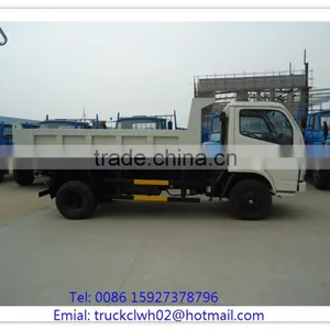 3 Ton Dumper, DF Small Dump Truck, Left Hand Drive Tipper Truck thumbnail-3