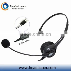 Monaural Call Center 3.5mm Headset for Personal Computer and Laptop HSM-600NPQDJ3.5D thumbnail-1