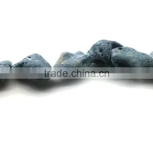 Wholesale Charm Fossilized Blue Coral Pendant for Accessories 20-35*20-25*10-20 thumbnail-1