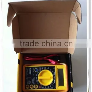 Digital Multimeter Made in China With Instruction Manual and Yellow Protective Jacket thumbnail-3
