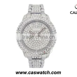 Unique Watch With Diamonds Inserted Design for Luxury Ladies thumbnail-1