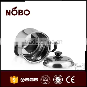 Popular Style Drum Shape Stainless Steel Pot,deep Cooking Pot thumbnail-2