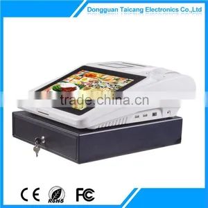 China Factory Promotional 12 Inch Touch Screen Pos Cheap Cash Registers thumbnail-3