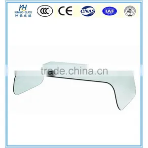 Manufacturers Custom Processing All Kinds of Furniture Glass Curved Glass Table Panel thumbnail-5