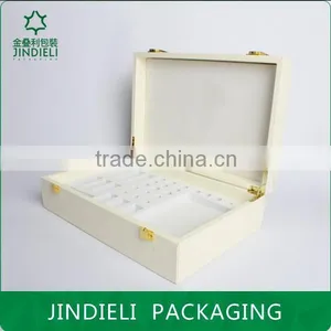 Fashion Elegant Wooden pu Cosmetic Box thumbnail-1