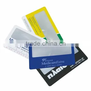 Plastic Business Cards Promotional Magnifying Credit Card Magnifier thumbnail-3