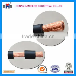 25 Mm2 50mm2 70mm2 Electric Black Rubber Weld Core Welding Cable Copper Aluminum Welding Cable Connector thumbnail-4