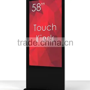 42 46 50 58 Inch Full HD Free Standing Touch Screen LCD Digital Signage, Advertising Mulit Media Player thumbnail-1