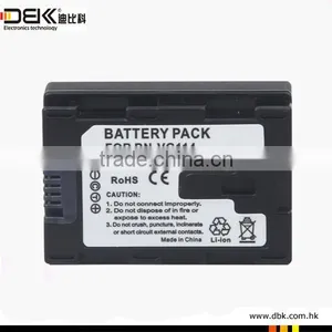 Hot Sale Rechargeable Li-ion Camera Battery for Fully Decord JV BN-VG114 thumbnail-1