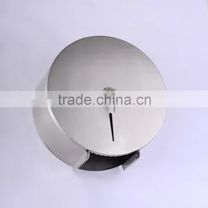 Wall Mount Stainless Steel Toilet Paper Holder Tissue Roll Covers Waterproof Tissue Box thumbnail-1