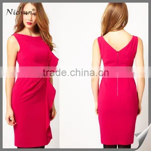 Elegant Fashionable Red Design Prom Dresses 2015 Women thumbnail-1