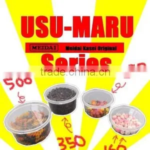 Design Patented Thin Round Clear Plastic Food Containers , Various Sizes Available thumbnail-1
