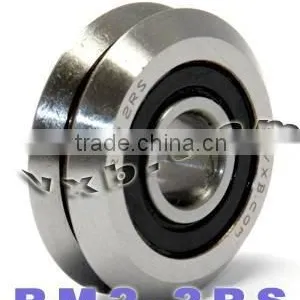 Set of 8 RM2-2RS 3/8 V-Groove Guide Bearing Sealed Ball Bearings Brand thumbnail-1