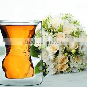 Premium Lovers Teacup 200ml Tea Cup With Man and Woman Style Special Couple Teaware Boorsilicate Glass Teaset thumbnail-3