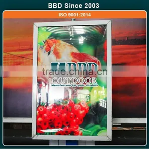 City Advertising Aluminium Outdoor Street System Scrolling Light Box thumbnail-1