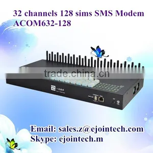 Ejointech Voip 32 Gsm Sms Sending Device With 128 Sim Cards Sms Modem ACOM632-128 thumbnail-1