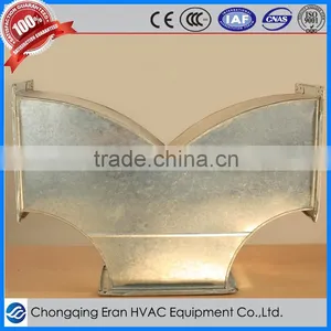 Galvanized Steel Rigid Air Conditioning Duct With Steel Flange For Hvac thumbnail-1
