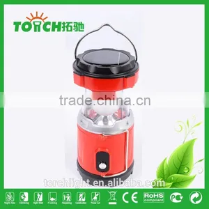 Promotion Solar Rechargeable LED Camp Lamp With Charger Emergency Usage for Outside Camping and Hiking Camping Light thumbnail-3