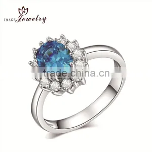 New cz Ring Fatory Direct Sale 925 Sterling Silver Jewelry Wholesale thumbnail-1