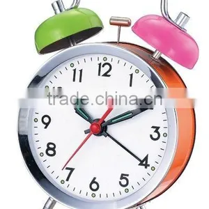 3.5 Inches Colorful Metal Case Mechanical Alarm Clock thumbnail-1