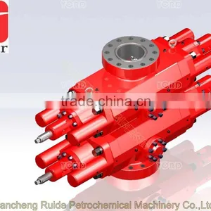 API 16A Double Ram BOP/Annular Blowout Preventer/Single Ram BOP for Wellhead Control thumbnail-1
