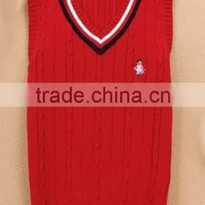 Boy's School Uniform Sweater V Neck thumbnail-2
