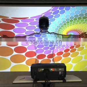 Support 1920*1080 Cheap Home Theater Digital Video Portable Game HD 1080P LCD Mini 3D LED The Projector/ Projetor/Proyector thumbnail-6