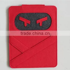 13 15 Inch Felt Ninja Cartoon Fashion Shockproof Dustproof Laptop Flat Computer Sleeve Bag thumbnail-2