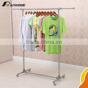 High Performance Single Pole Clothes Hanger,S/S Complex Pipe Single Rod Clothes Hanger,Hot Sale Short Clothes Hangers thumbnail-1
