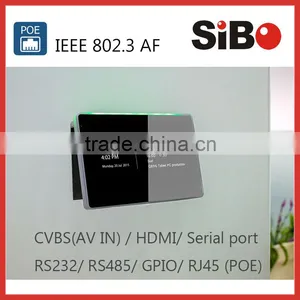 7 Inch Wall Mount Android POE RS232 Tablet With LED Light thumbnail-3